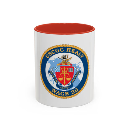 USCGC Healy WAGB 20 (U.S. Coast Guard) Accent Coffee Mug