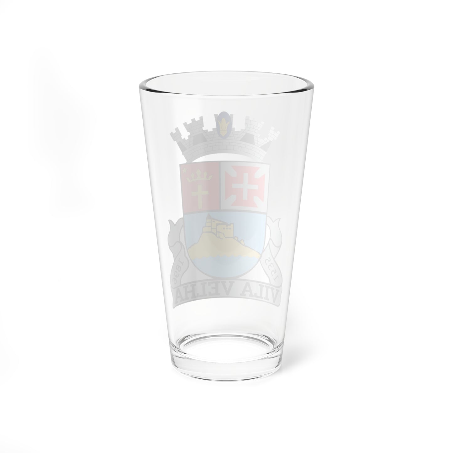 Coat of Arms Vila Velha (Brazil) (Coat of Arms) Pint Glass 16oz