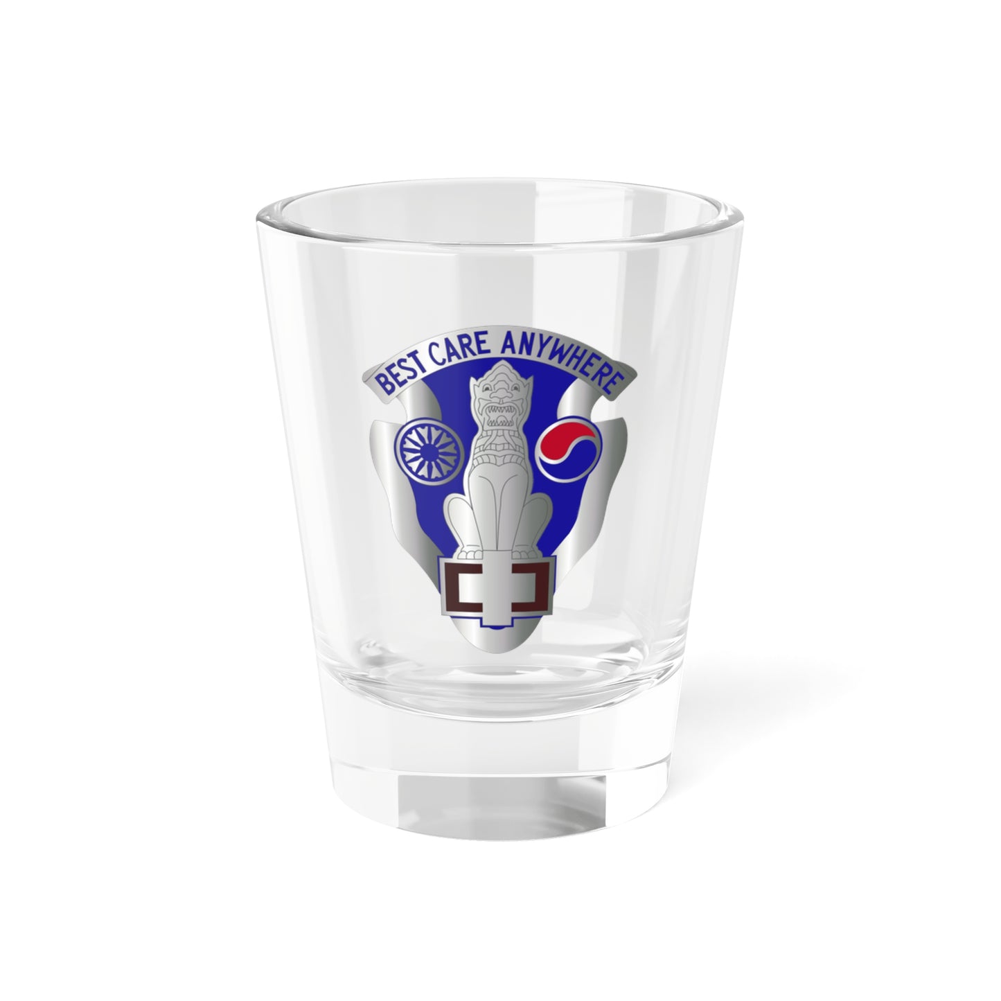 43 Surgical Hospital (U.S. Army) Shot Glass 1.5oz