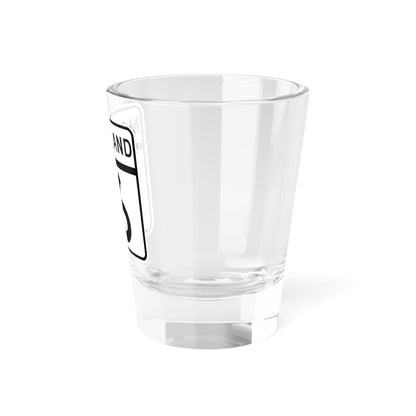 MD Route 16 (Maryland) (Road Sign) Shot Glass 1.5oz