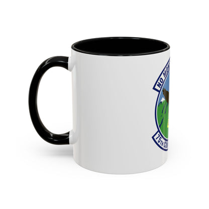 75th Comptroller Squadron (U.S. Air Force) Accent Coffee Mug