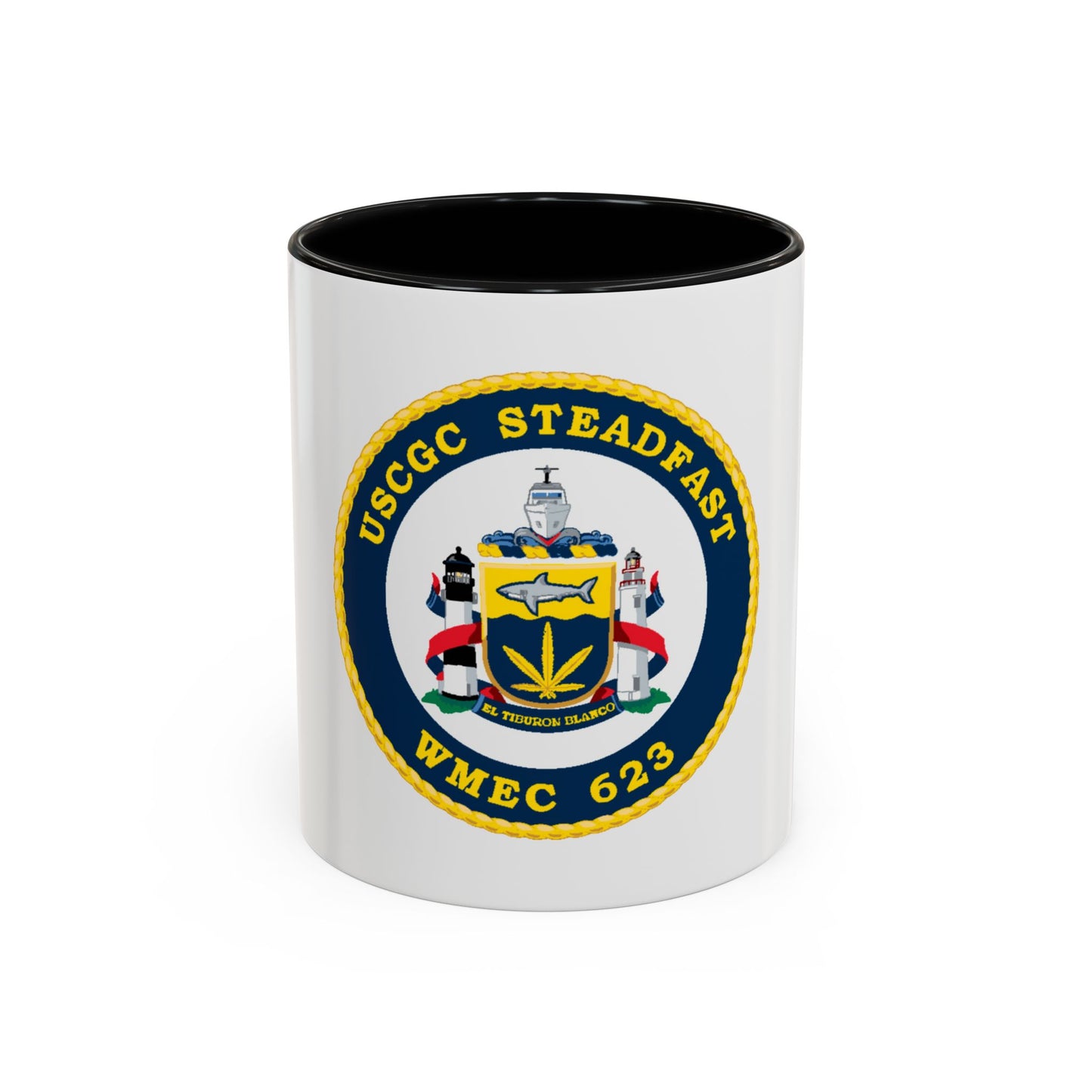USCGC Steadfast WMEC 623 (U.S. Coast Guard) Accent Coffee Mug