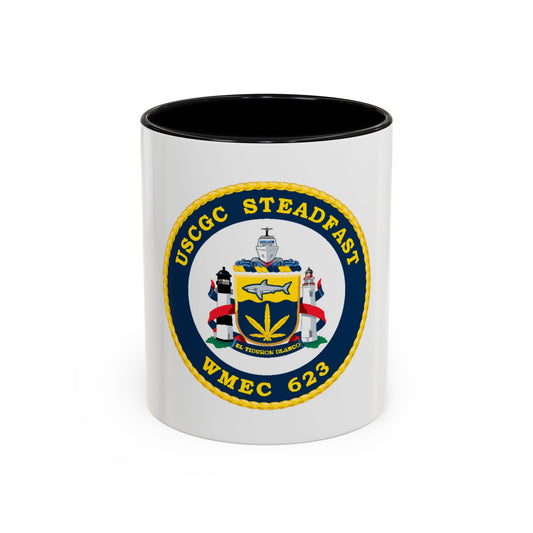 USCGC Steadfast WMEC 623 (U.S. Coast Guard) Accent Coffee Mug