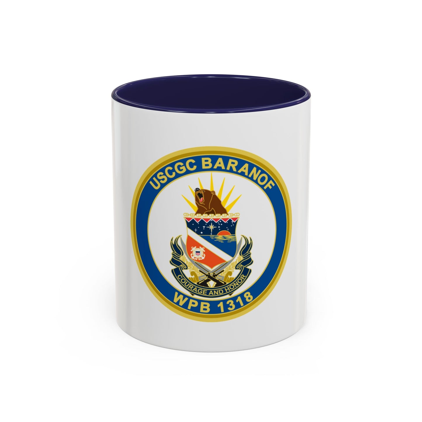 Baranof WPB 1318 (U.S. Coast Guard) Accent Coffee Mug