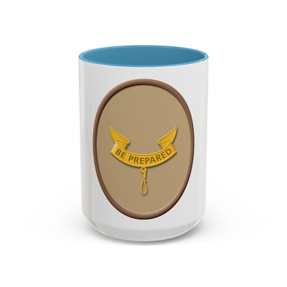 Second Class (Boy Scout Merit Badge) Accent Coffee Mug