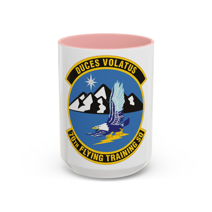 70th Flying Training Squadron (U.S. Air Force) Accent Coffee Mug