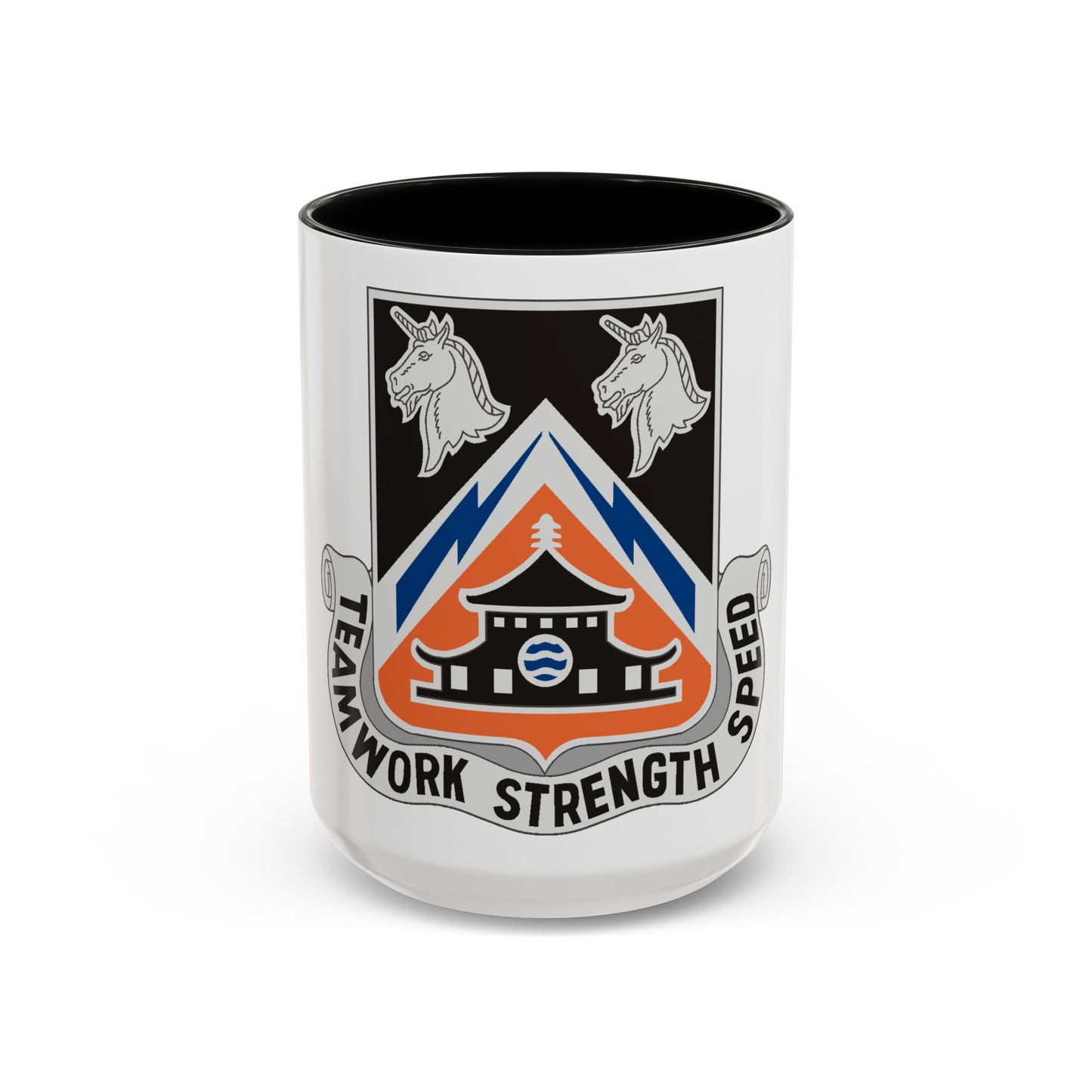 43 Signal Battalion (U.S. Army) Accent Coffee Mug