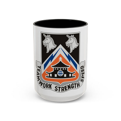 43 Signal Battalion (U.S. Army) Accent Coffee Mug