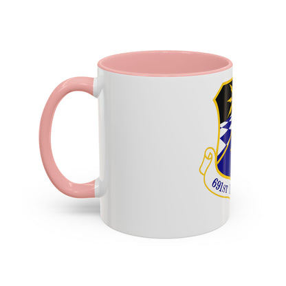 691 Intelligence Surveillance and Reconnaissance Group ACC (U.S. Air Force) Accent Coffee Mug