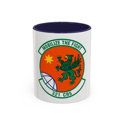 321 Contingency Response Squadron AMC (U.S. Air Force) Accent Coffee Mug
