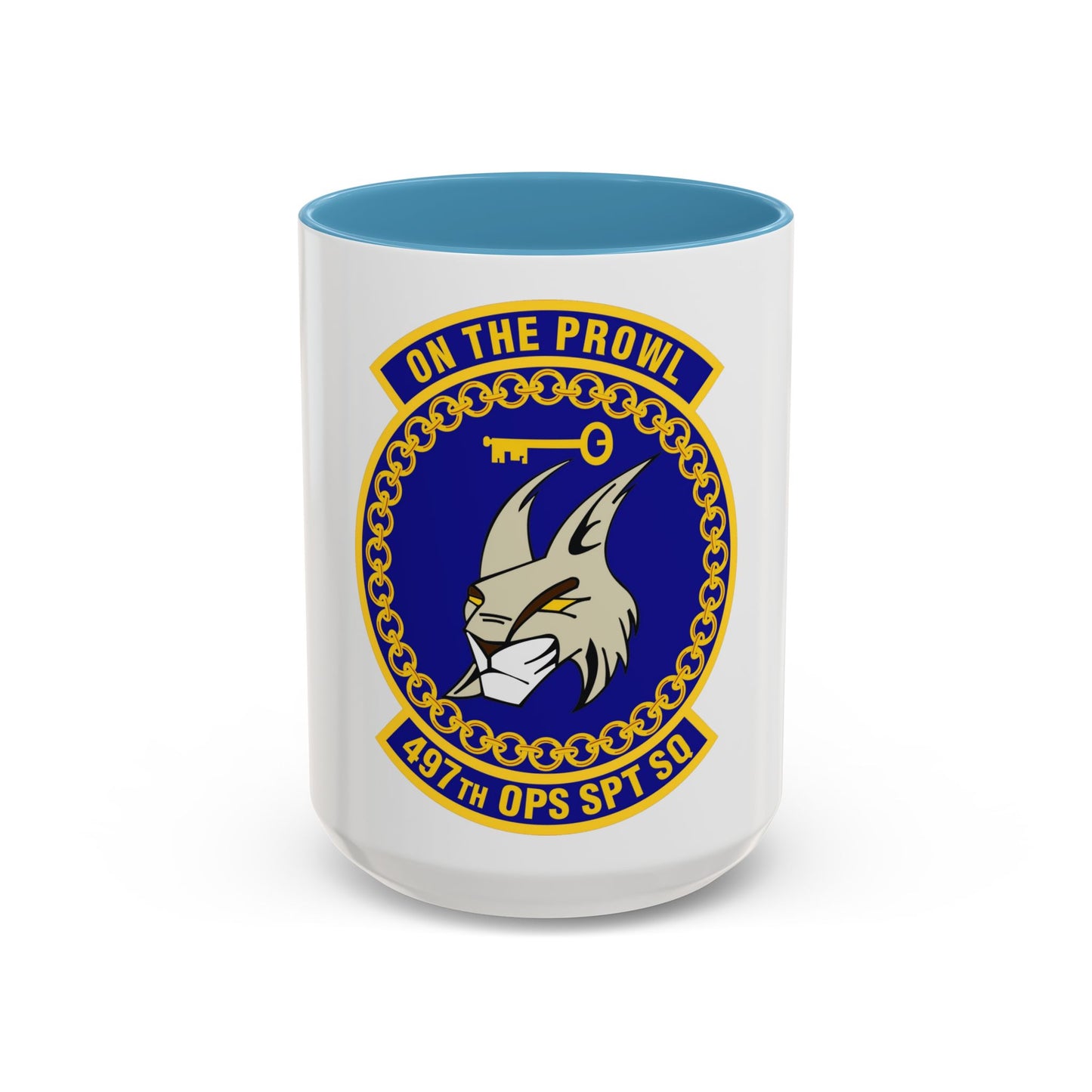497 Operations Support Squadron ACC (U.S. Air Force) Accent Coffee Mug