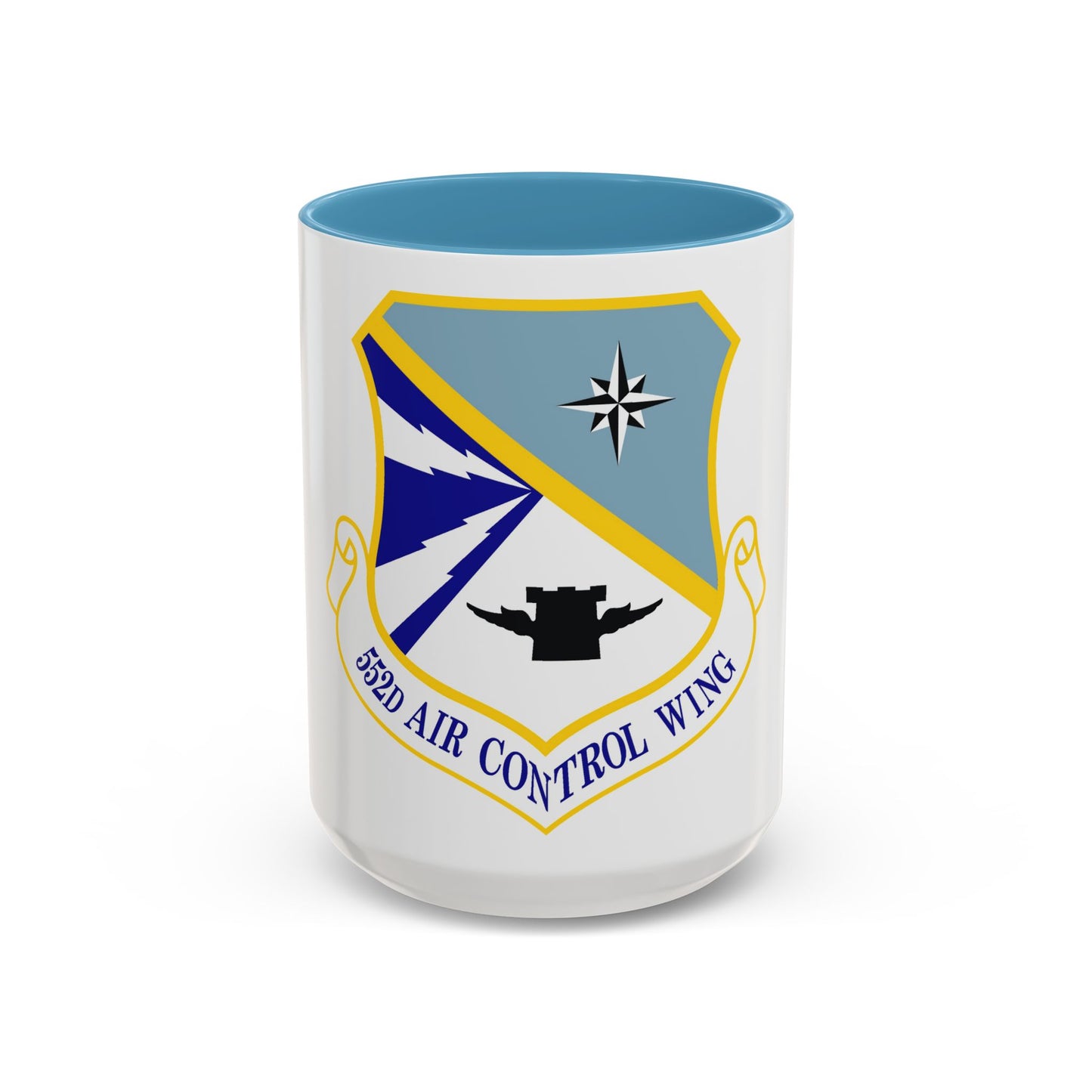 552d Air Control Wing (U.S. Air Force) Accent Coffee Mug