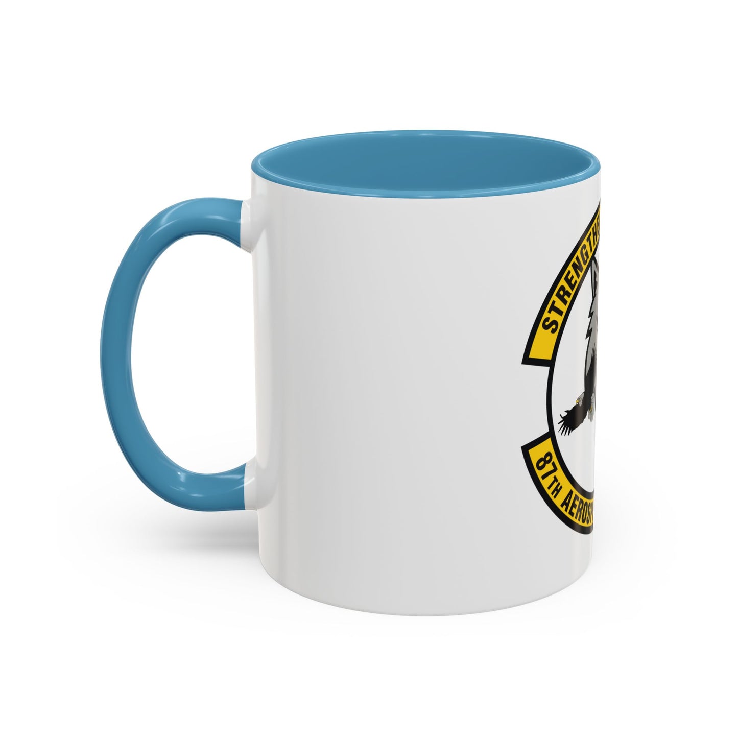 87th Aerospace Medicine Squadron (U.S. Air Force) Accent Coffee Mug