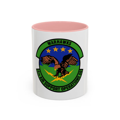 4 Air Support Operations Sq USAFE (U.S. Air Force) Accent Coffee Mug