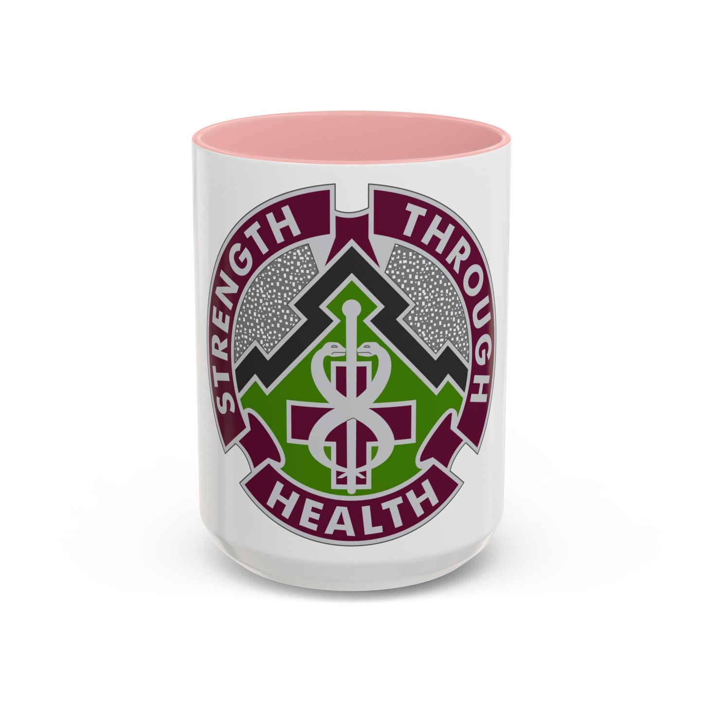 8 Medical Brigade 2 (U.S. Army) Accent Coffee Mug