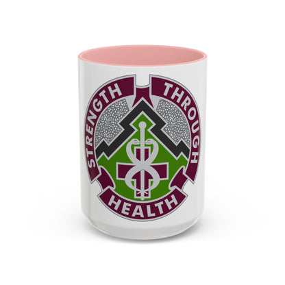 8 Medical Brigade 2 (U.S. Army) Accent Coffee Mug