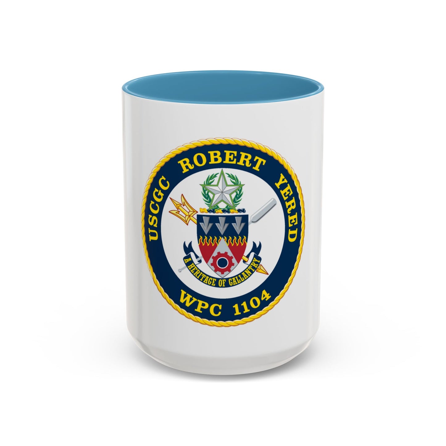 USCGC ROBERT YERED WPC 1104 (U.S. Coast Guard) Accent Coffee Mug