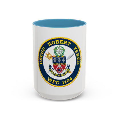 USCGC ROBERT YERED WPC 1104 (U.S. Coast Guard) Accent Coffee Mug