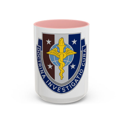 Uniformed Services University of the Health Sciences 2 (U.S. Army) Accent Coffee Mug