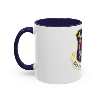 402d Maintenance Wing (U.S. Air Force) Accent Coffee Mug