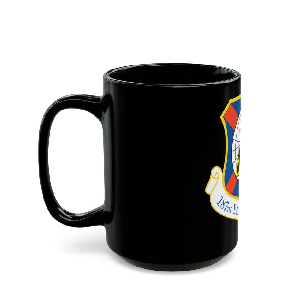 187th Fighter Wing (U.S. Air Force) Black Coffee Mug-Go Mug Yourself