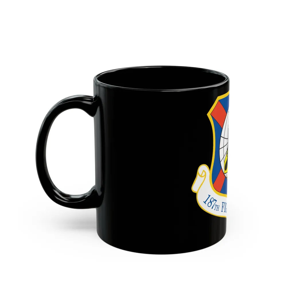 187th Fighter Wing (U.S. Air Force) Black Coffee Mug-Go Mug Yourself