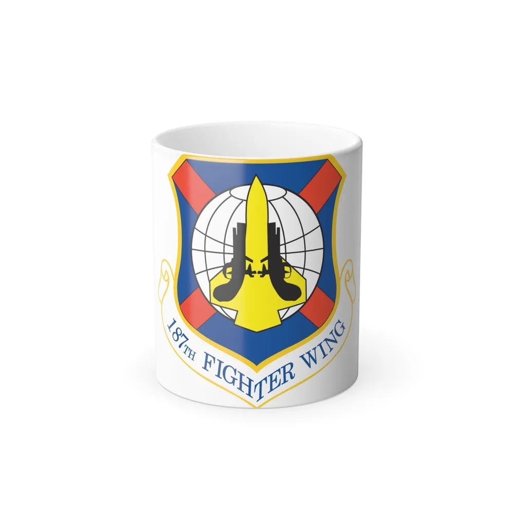 187th Fighter Wing (U.S. Air Force) Color Changing Coffee Mug-11oz-Go Mug Yourself