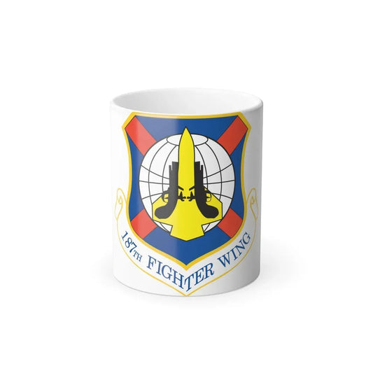 187th Fighter Wing (U.S. Air Force) Color Changing Coffee Mug 11oz - Go Mug Yourself