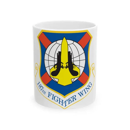 187th Fighter Wing (U.S. Air Force) White Coffee Mug 11oz - Go Mug Yourself