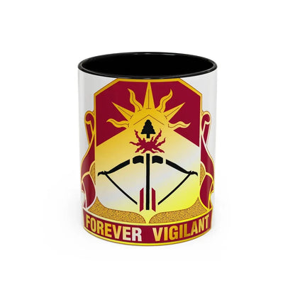 188 Air Defense Artillery Regiment (U.S. Army) Accent Coffee Mug 11oz Black - Go Mug Yourself