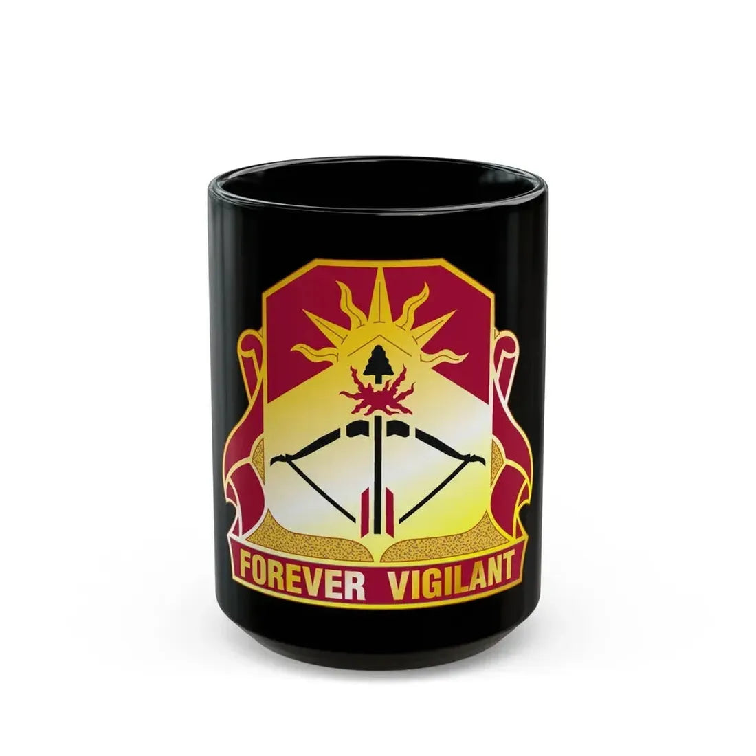 188 Air Defense Artillery Regiment (U.S. Army) Black Coffee Mug 15oz - Go Mug Yourself