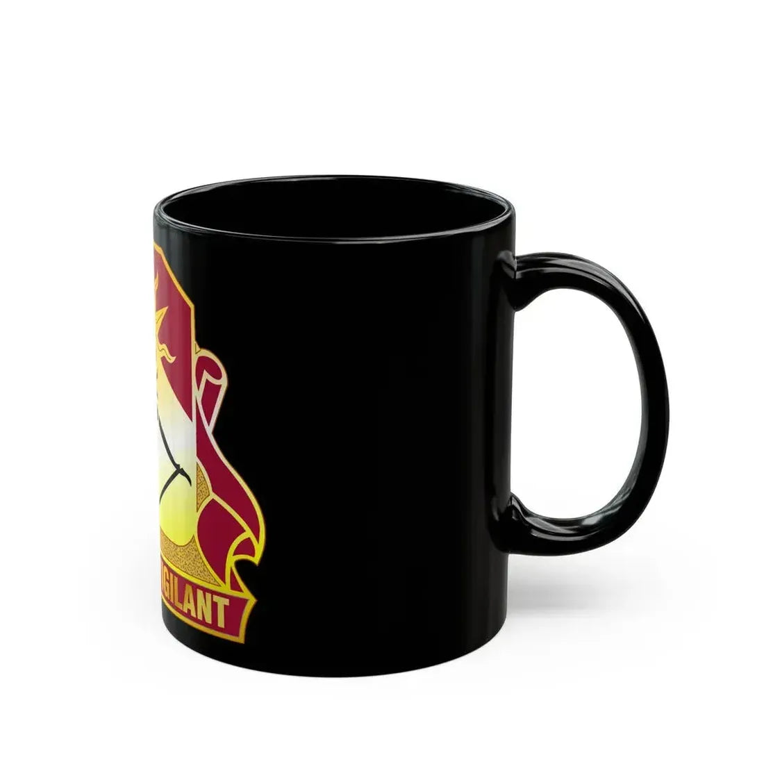 188 Air Defense Artillery Regiment (U.S. Army) Black Coffee Mug - Go Mug Yourself