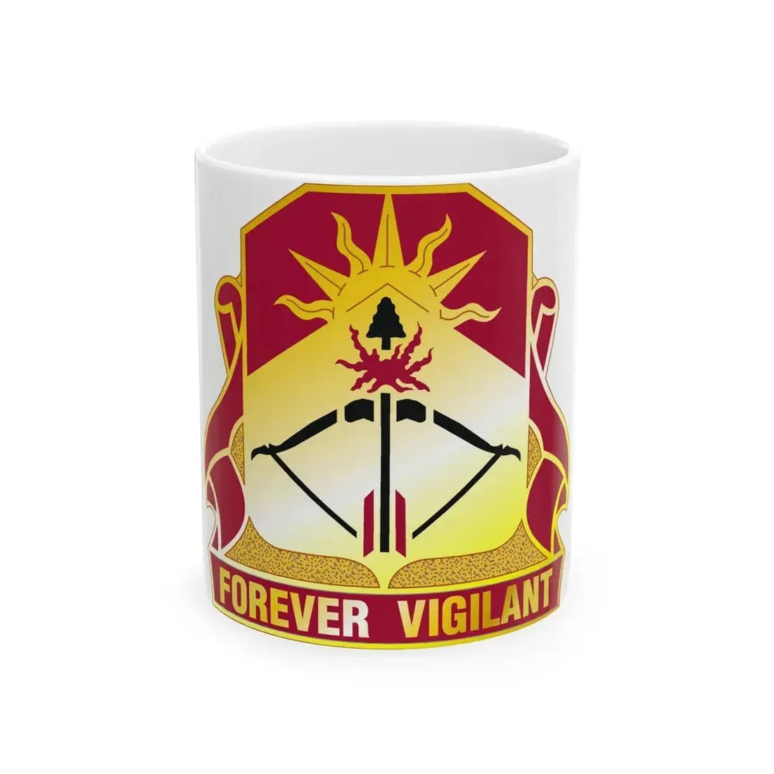 188 Air Defense Artillery Regiment (U.S. Army) White Coffee Mug 11oz - Go Mug Yourself