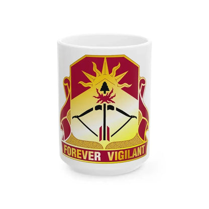 188 Air Defense Artillery Regiment (U.S. Army) White Coffee Mug 15oz - Go Mug Yourself