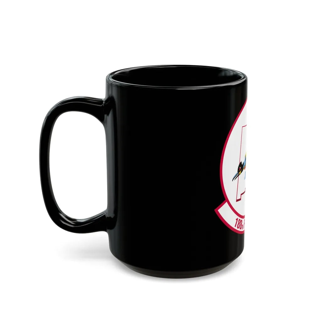 188 Fighter Squadron (U.S. Air Force) Black Coffee Mug-Go Mug Yourself