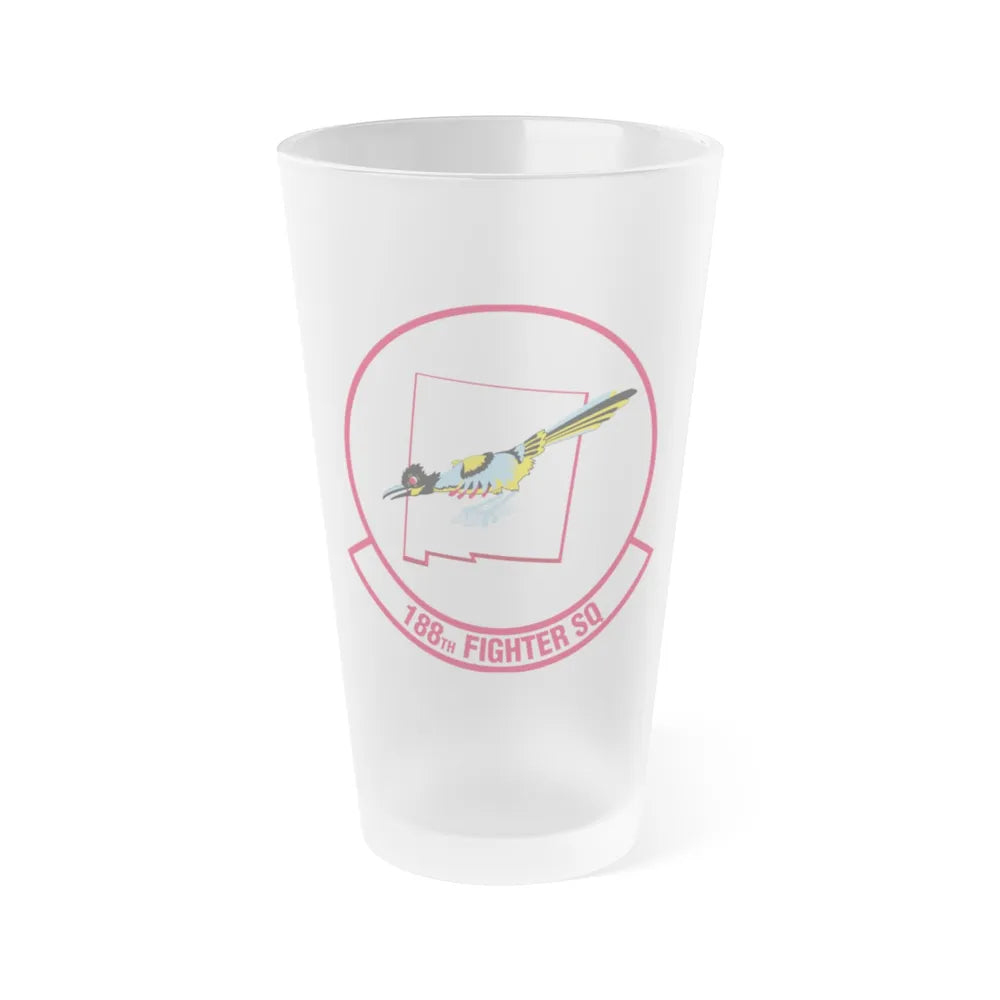 188 Fighter Squadron (U.S. Air Force) Frosted Pint Glass 16oz-16oz-Frosted-Go Mug Yourself