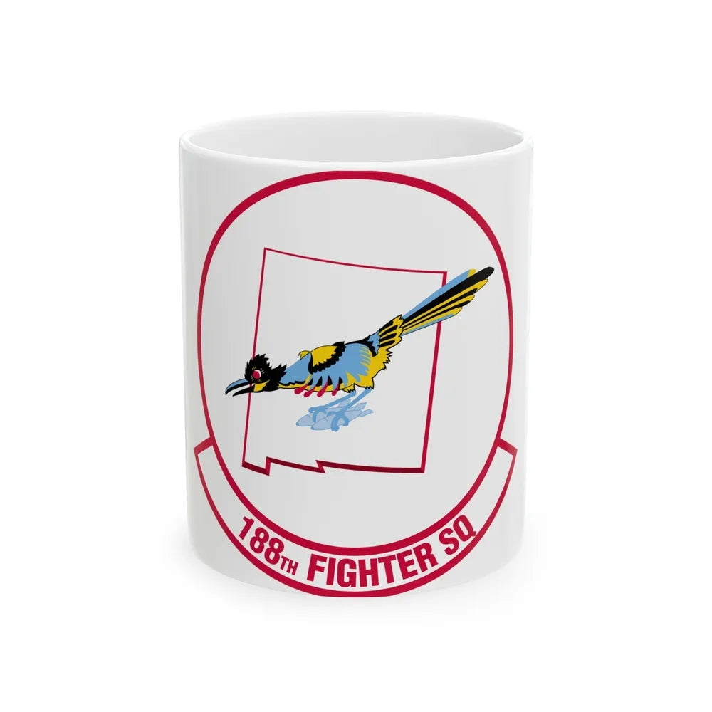 188 Fighter Squadron (U.S. Air Force) White Coffee Mug-11oz-Go Mug Yourself