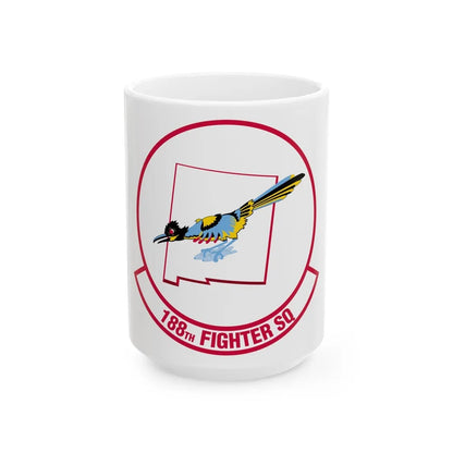 188 Fighter Squadron (U.S. Air Force) White Coffee Mug-15oz-Go Mug Yourself