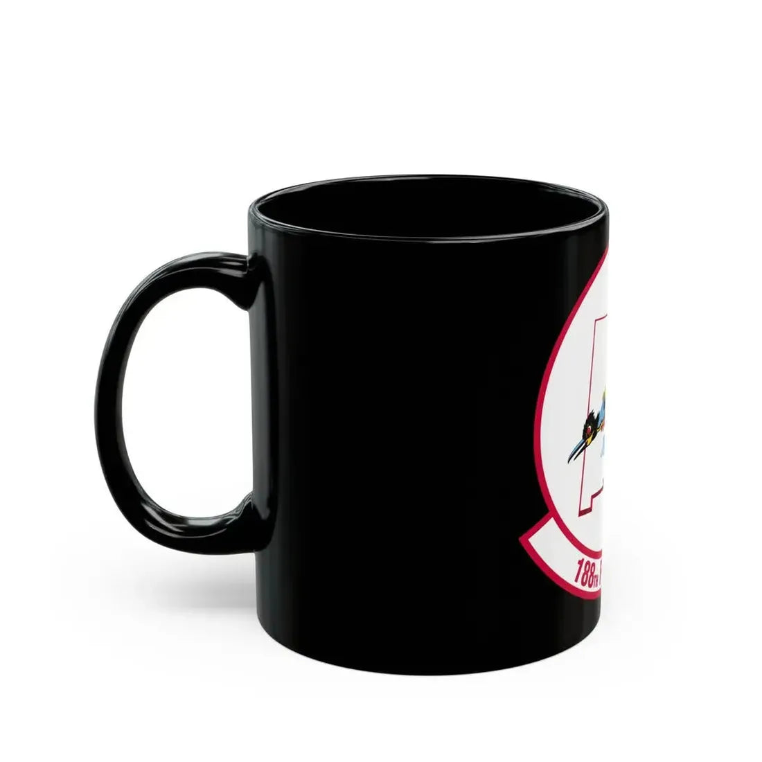 188 Fighter Squadron (U.S. Air Force) Black Coffee Mug - Go Mug Yourself