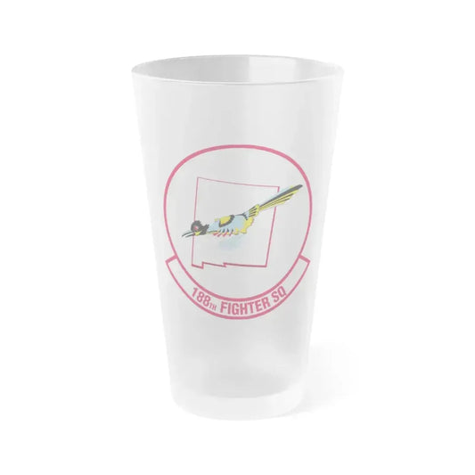 188 Fighter Squadron (U.S. Air Force) Frosted Pint Glass 16oz 16oz Frosted - Go Mug Yourself