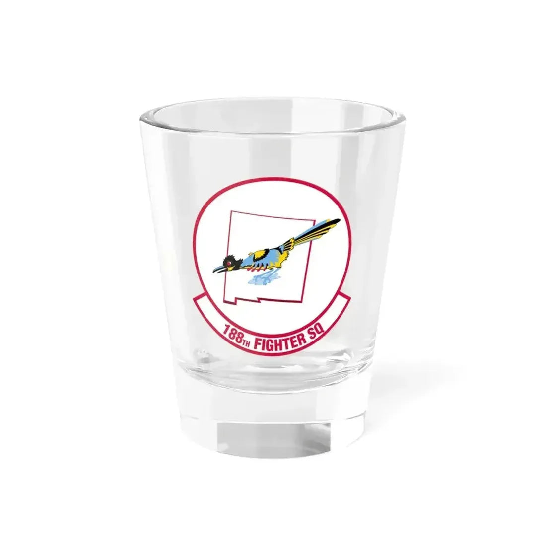 188 Fighter Squadron (U.S. Air Force) Shot Glass 1.5oz 1.5oz - Go Mug Yourself