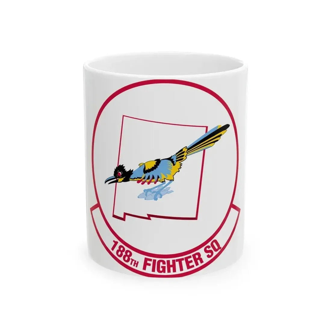 188 Fighter Squadron (U.S. Air Force) White Coffee Mug 11oz - Go Mug Yourself