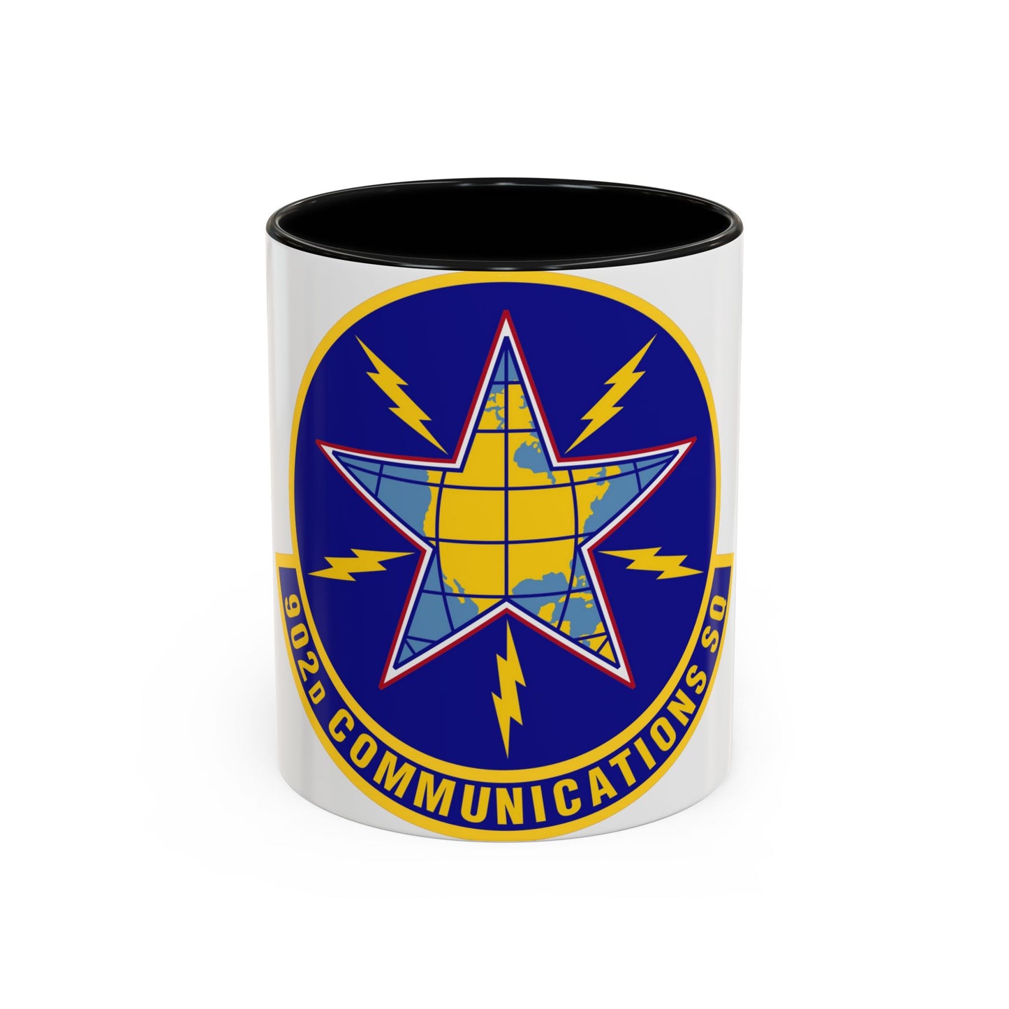 902d Communications Squadron (U.S. Air Force) Accent Coffee Mug