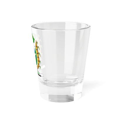 Escudo del municipio de Isnos (Colombia) (Coat of Arms) Shot Glass 1.5oz
