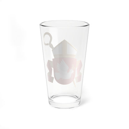 Tampereen piispan vaakuna (Finland) (Coat of Arms) Pint Glass 16oz