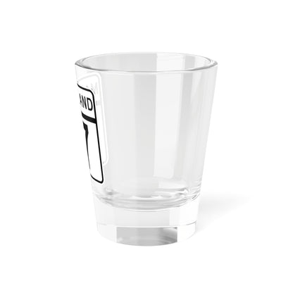 MD Route 17 (Maryland) (Road Sign) Shot Glass 1.5oz