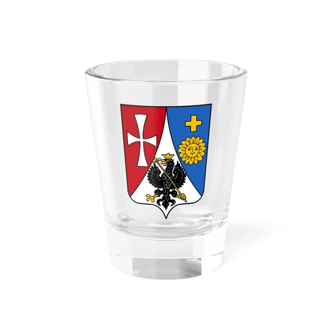 Герб Княжества и области Юго-Западные 1882 (Russia) (Coat of Arms) Shot Glass 1.5oz 1.5oz - Go Mug Yourself