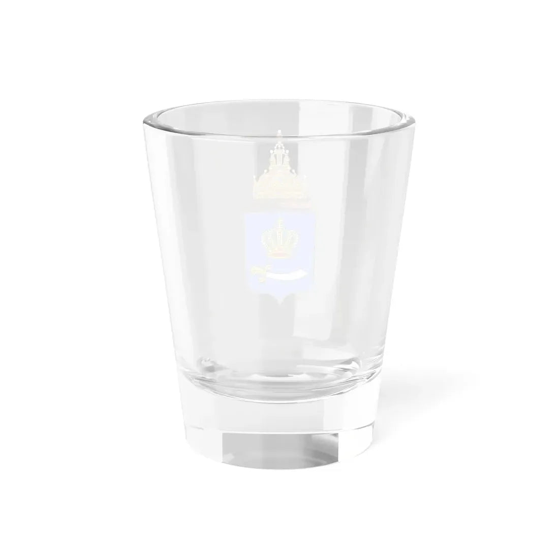 Герб царства Астраханского 1882 (Russia) (Coat of Arms) Shot Glass 1.5oz - Go Mug Yourself