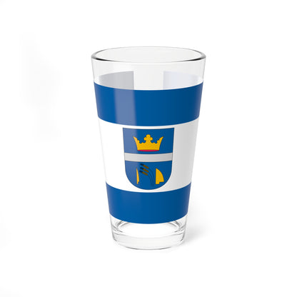 Flag of Bakonyszentivan (Hungary) Pint Glass 16oz