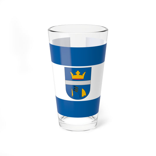 Flag of Bakonyszentivan (Hungary) Pint Glass 16oz
